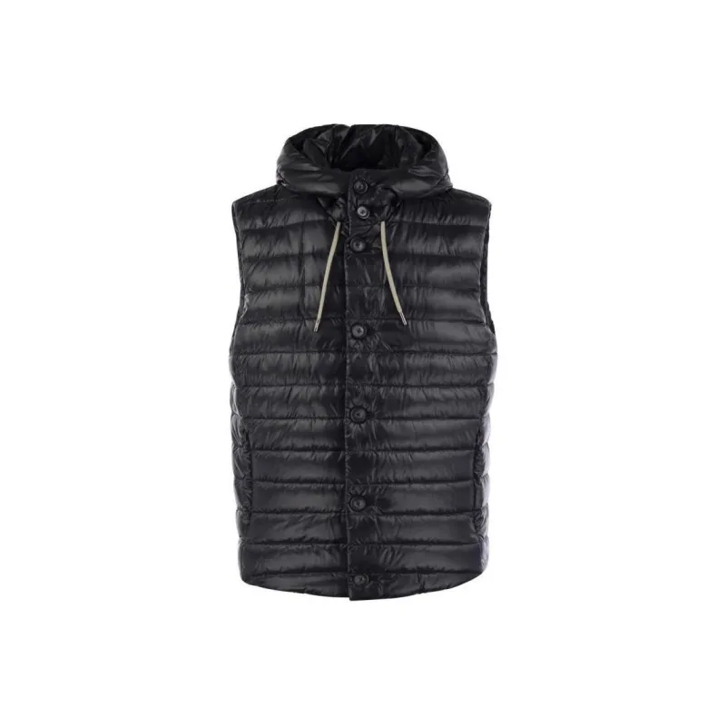 HERNO Sleeveless Drawstring Jacket-0