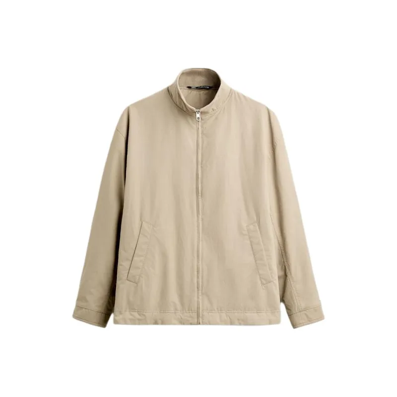 ZARA Jackets Men Tan-0