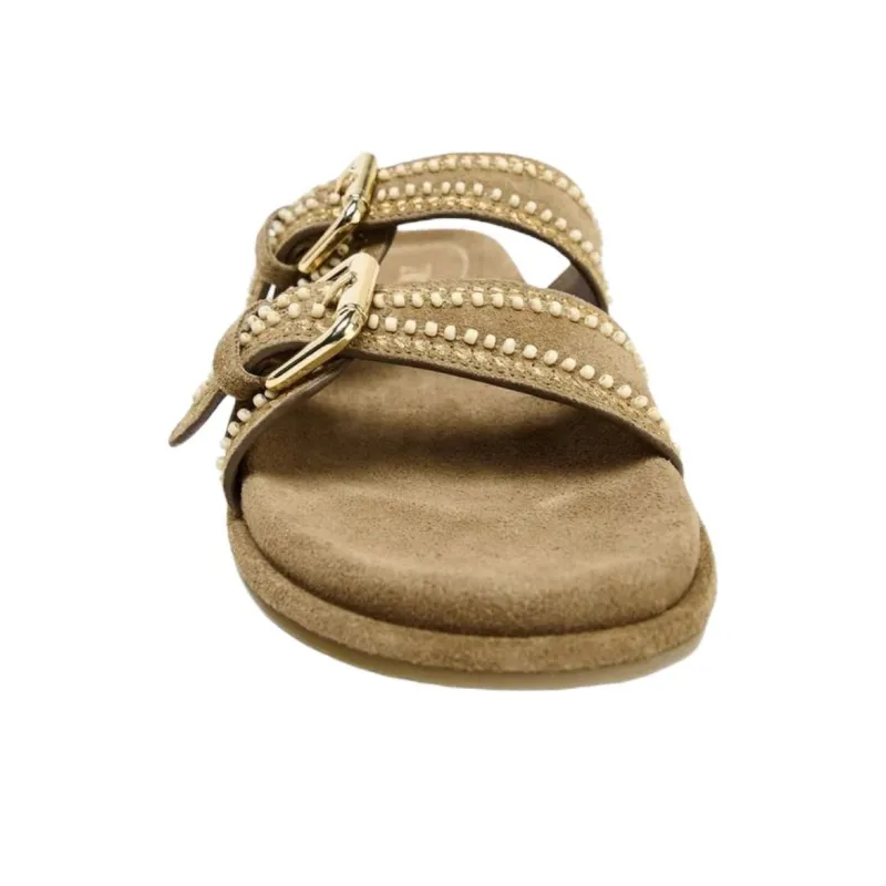 ZARA Abrasion Resistant Slide Slippers Women's Sandy Brown-2