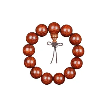 Moon Seal Hundred Rivers Rosewood Precious Wood Bracelets Unisex