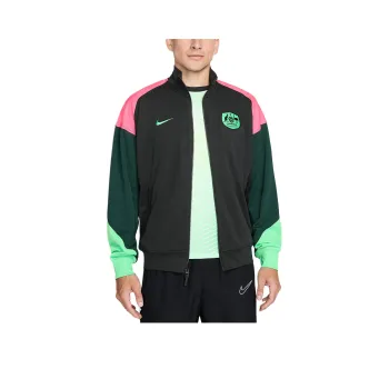 Nike Dri FitAcademy Australie Pro Jackets Coats Men's Night Forest/Professional Green/Super Pink/Poison Green