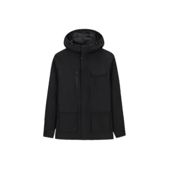 CHAOJIANTA Jackets & Coats Men's Basic Black