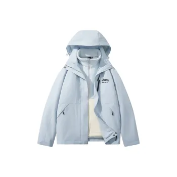 JEEP SPIRIT Waterproof And Windproof Windbreaker Jacket Unisex
