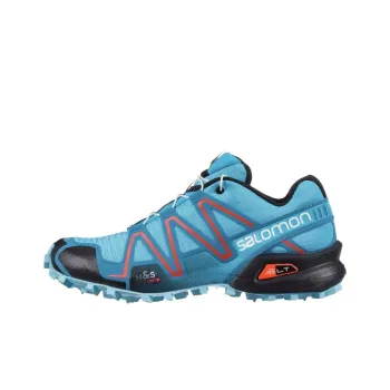 SALOMON Speedcross 3 Anti Slip Wear Resistant Low Top Trail Running Shoes Women's Blue