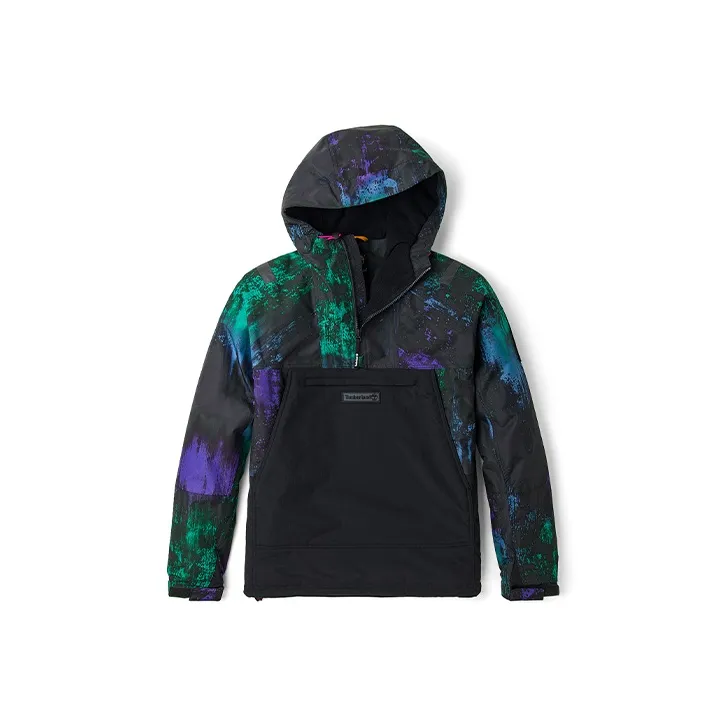 Timberland Colorblock Hooded Thin Cropped Puffer Jacket Men's-0