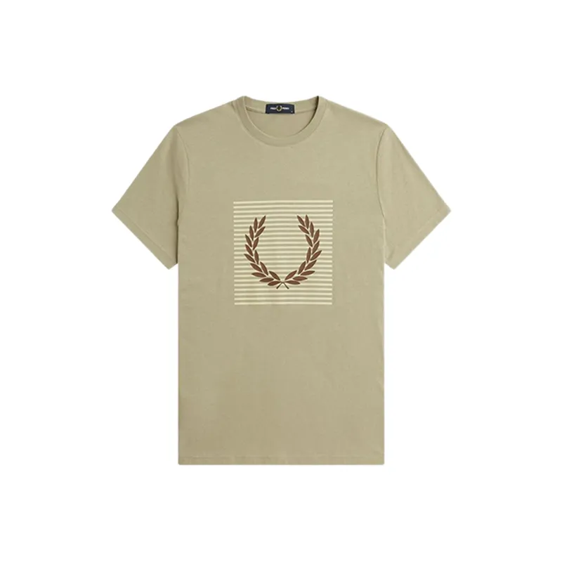 FRED PERRY SS25 T Shirt Men's Green GRL-0