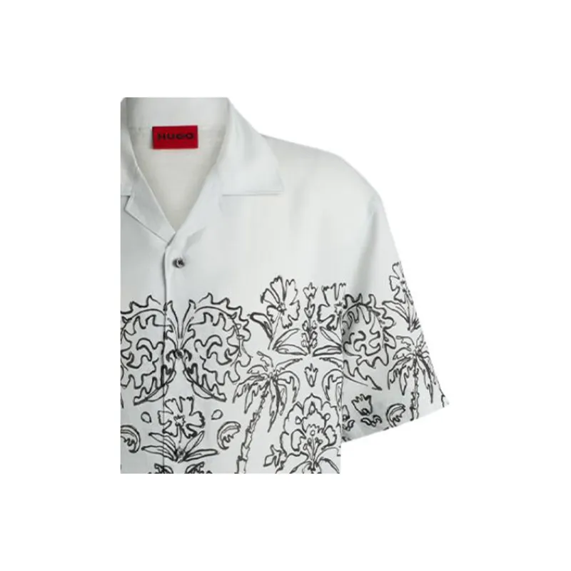HUGO BOSS SS25 Shirt Men's White-1