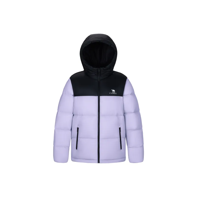 CAMEL Warm Fleece Series Down Jacket Unisex-0