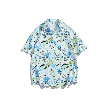 DABAISHA Shirt Men's Tahitian Blue