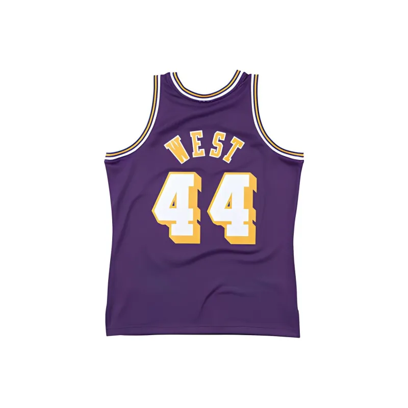 Mitchell & Ness 'NBA Lakers 71 72 Jerry West' Swingman Jersey Vest Top-1
