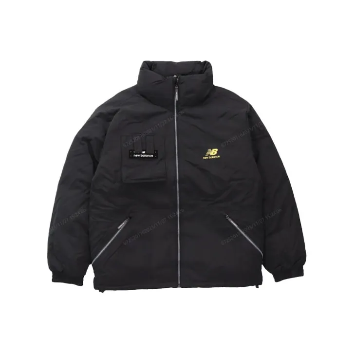 New Balance Down Jackets Men Black-0