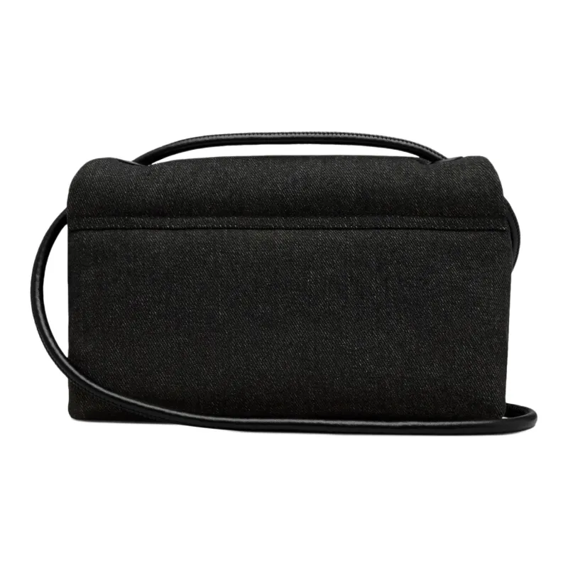 AMIPARIS Voulez Vous Denim Shoulder Bag-1