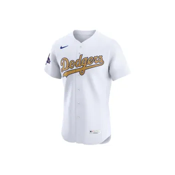 Nike Los Angeles Dodgers 2024 World Series Champions Gold Men's Nike Dri FIT Adv Mlb Elite Jersey