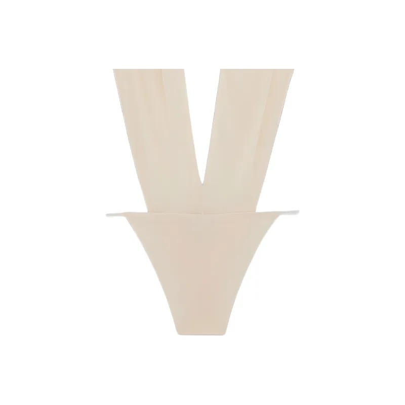SAINT LAURENT Plunging V neck Body-3