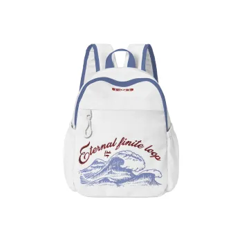 FINITE LOOP Bote Bottle Eco Friendly Fabric Laptop Bags Backpacks Unisex Light Blue