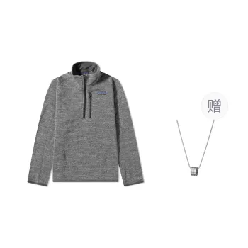 Patagonia Jacket Men's Gray, Comes With Necklace