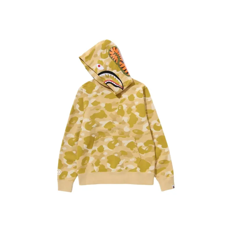 Bape Color Camo Shark Pullover Hoodie-1