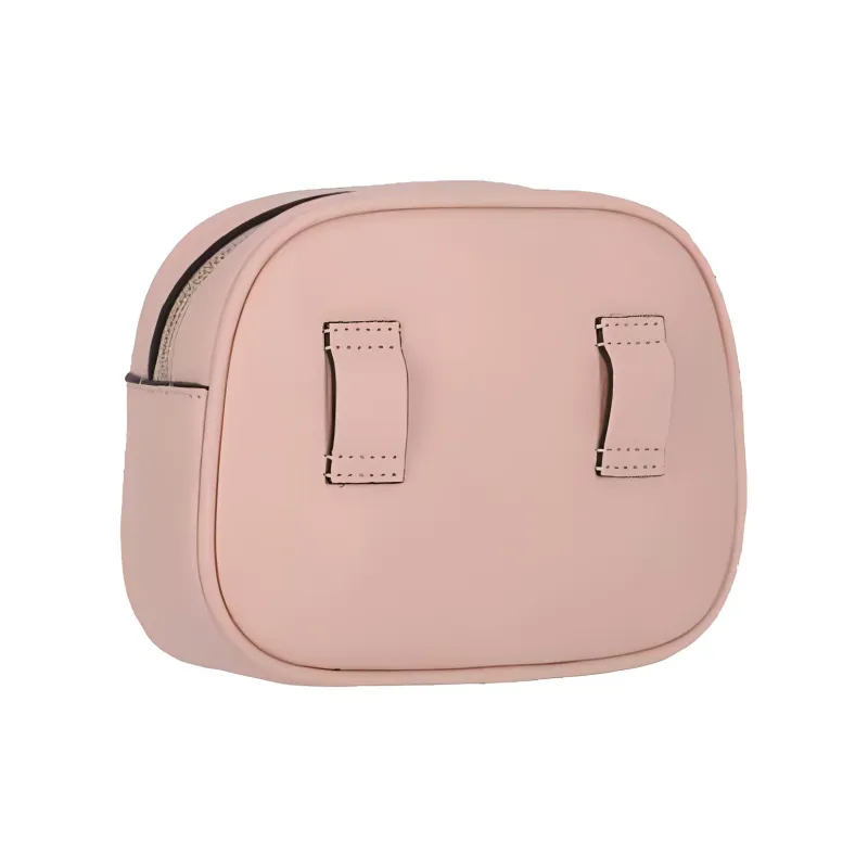Furla Litchi Grain Leather Fanny Pack Women's Pink-1