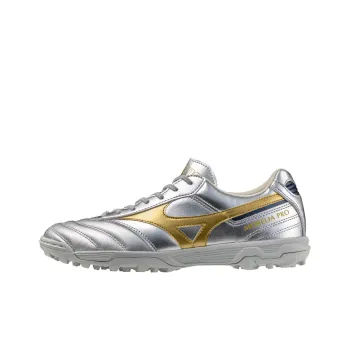 Mizuno Soccer Shoes Unisex Silver
