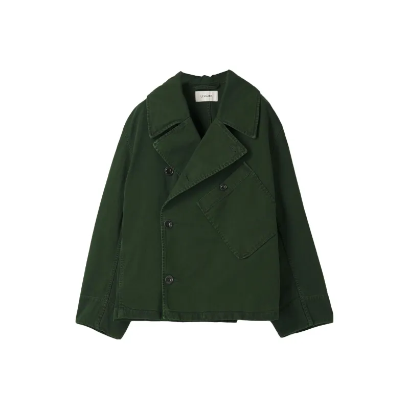 Lemaire Denim Jacket Unisex Green-0
