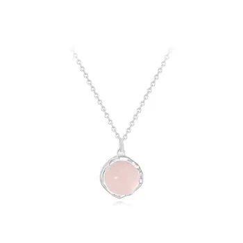 Love Link Chalcedony Necklaces Women's