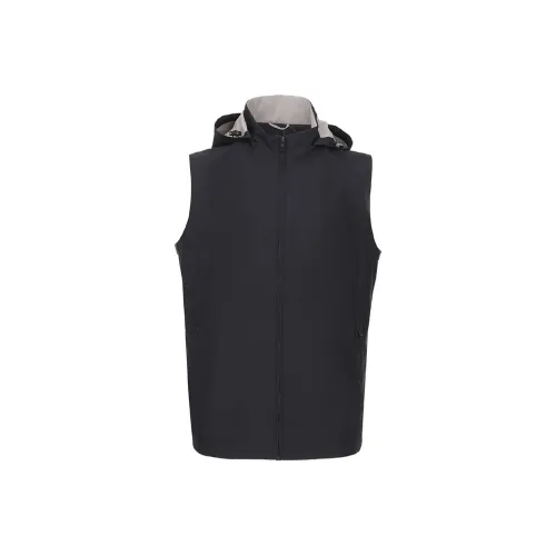BRAUN BUFFEL Vest Men's Dark Blue
