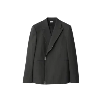 Burberry Jackets Coats Men's Gray Black