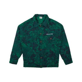 BOPV Denim Jackets Unisex Green