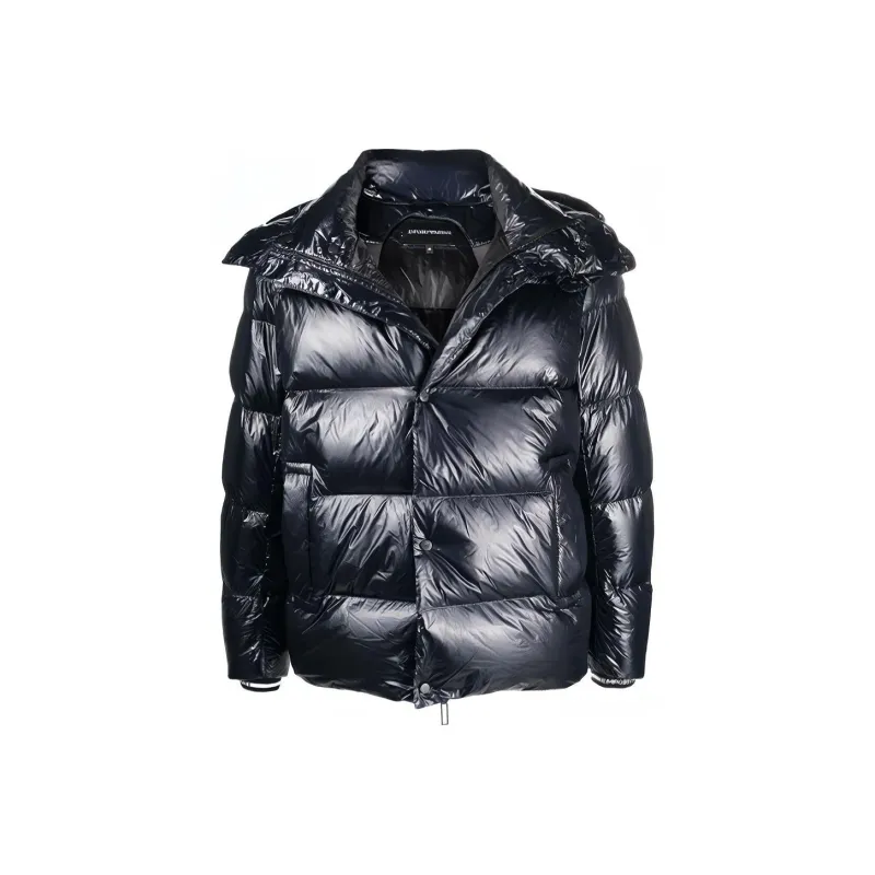 EMPORIO ARMANI Down Jacket Men's Blue-0