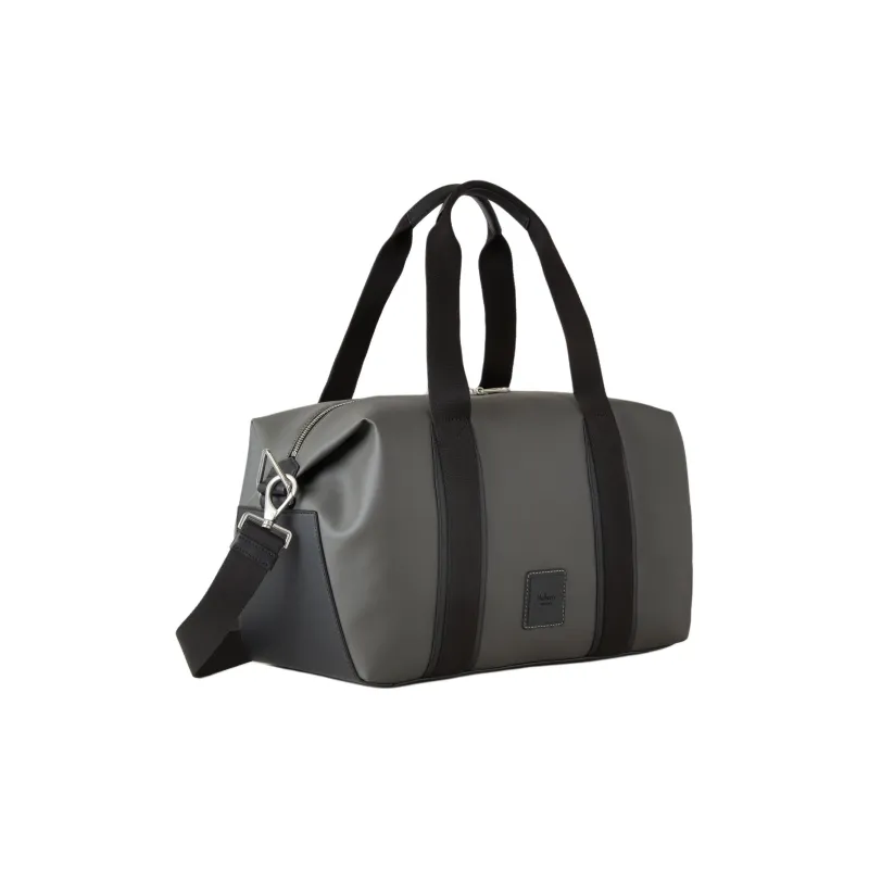 Mulberry Canvas Travel Bag Men's Dark Gray & Black-1