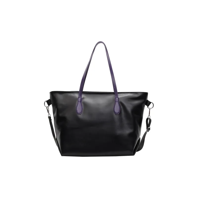 Wenpercy PU Tote Bag, Shoulder Bag Women's Multicolor-3