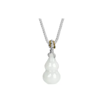 MAMADESHOUHU Chalcedony Jade Necklaces Unisex