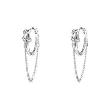 KEMLAIDA 999 Fine Silver Earrings Women's