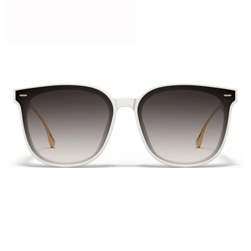 PARZIN Square Sunglasses Unisex Black-23
