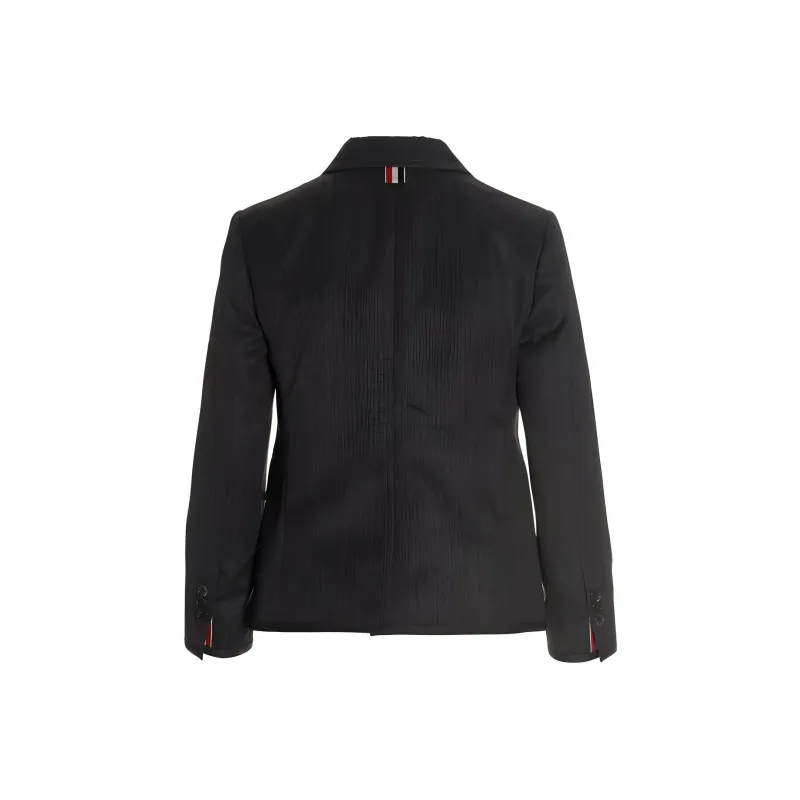 THOM BROWNE Single breasted Wool Blazer-1