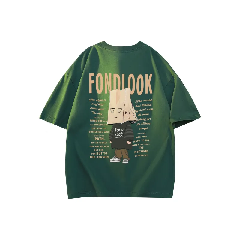 FONDLOOK T Shirts Unisex-20
