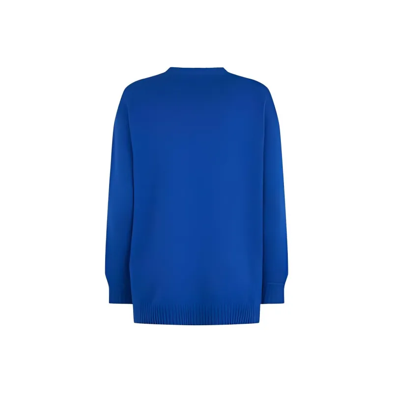 MaxMara Number Intarsia Crewneck Sweater-1