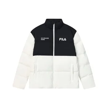 FILA Down Jacket Winter Unisex Standard White