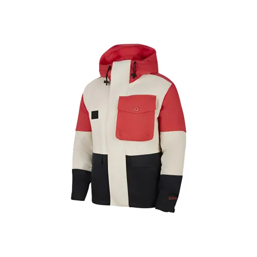 Nike Puffer Jackets Men Beige