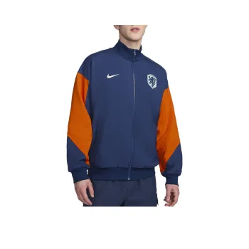 Nike Dri-FIT Sport Jackets Coats Men's Void Blue/Safety Orange/White