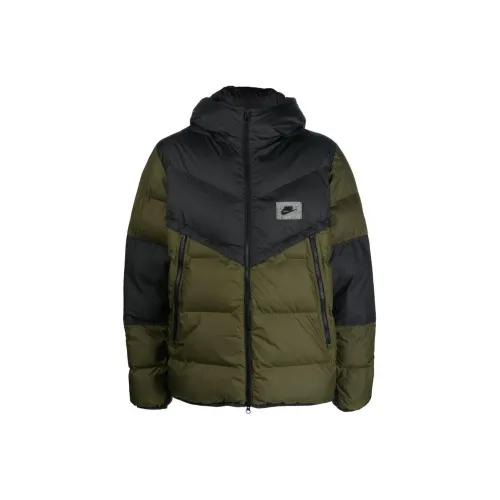 Nike Down Jackets Men Green