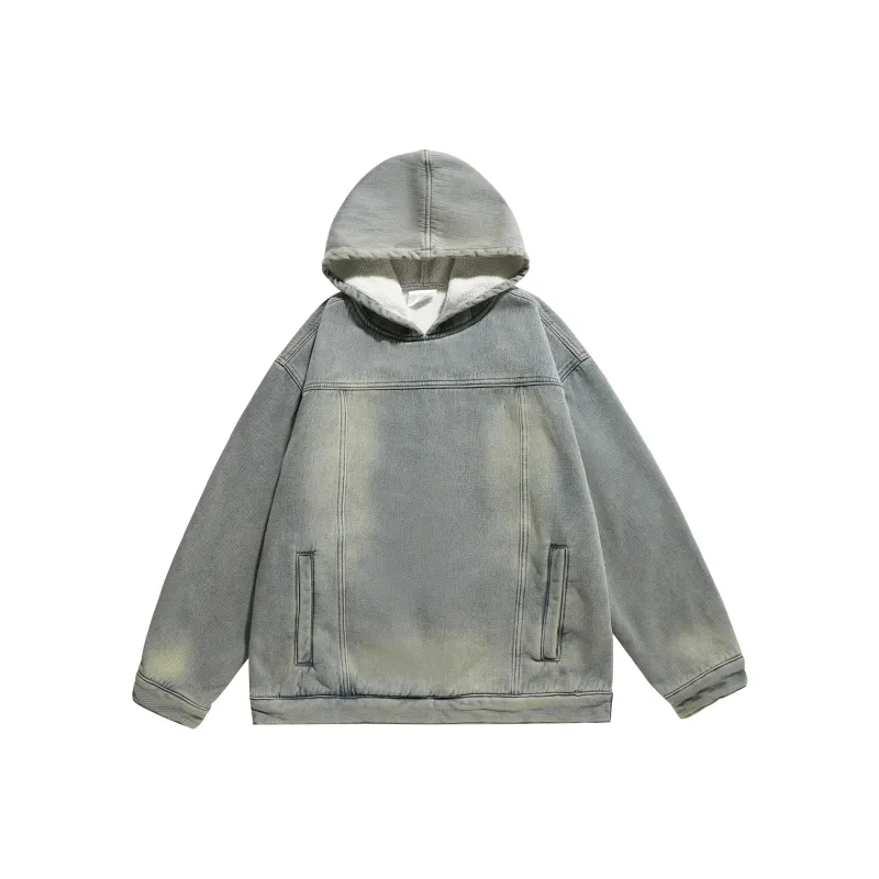 JCUI Denim Jacket Unisex Indigo Purple-7