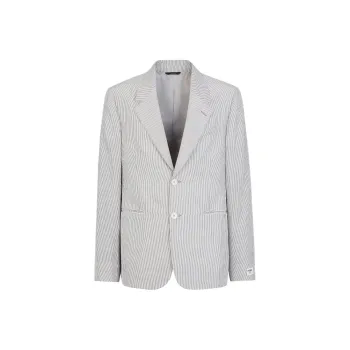 FENDI Sigle breasted Striped Blazer