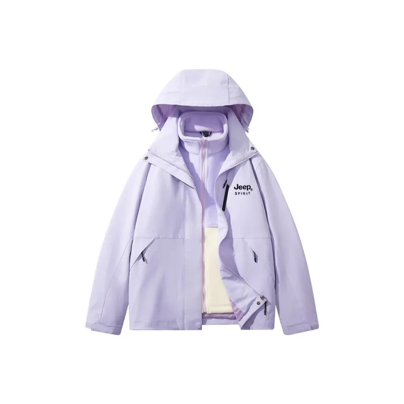 JEEP SPIRIT Waterproof And Windproof Windbreaker Jacket Unisex-4