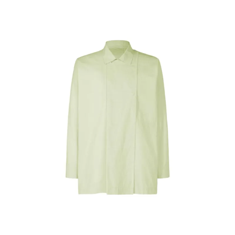 Homme Plissé Issey Miyake SS25 Shirt Men's Green-0