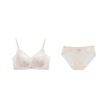 GUKOO x Hello Kitty Sanrio Series Underwear Set Women's Light Mist Pink