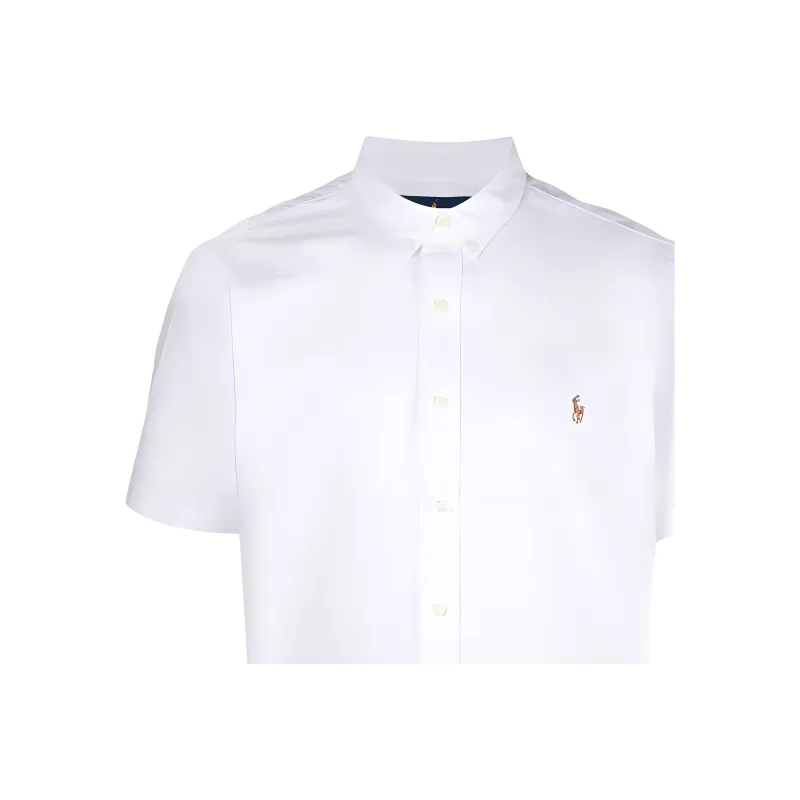 Polo Ralph Lauren Embroidered Oxford Short sleeve Shirt-5