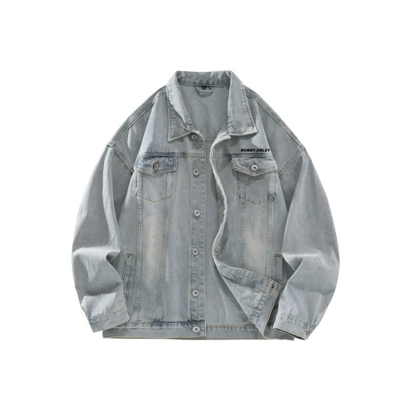 BOBBY ABLEY Denim Jacket Unisex-14