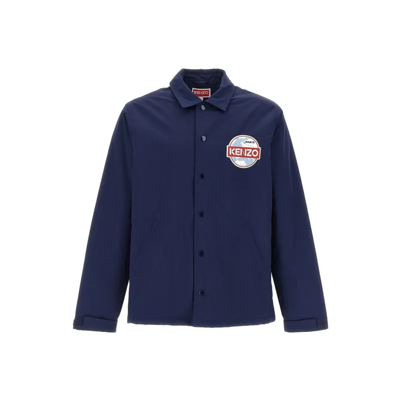 KENZO Long Sleeved Logo Printed Jacket-0