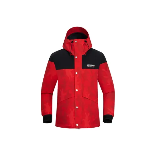 OZARK GEAR Other Water-Resistant Windproof Water-Repellent Windbreaker Jacket Unisex Flame Red